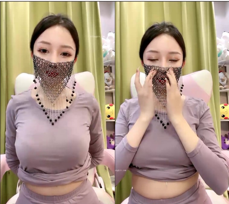 高挑身材长腿车模下海！虽然脸上整容 但整的挺好看，有高级感，瑜伽服太修身 显身材了 (2)