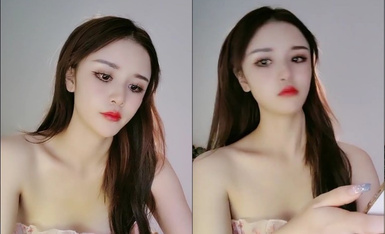 小仙女下凡！小仙女下海！这天底下竟有如此好看的大奶子！仙女不仅长得甜美颜值超高，完美的大奶子 (2).