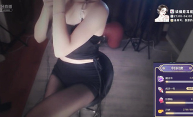 HYTV高顏值主播@深情默指導 asmr耳騷合集 (10)