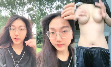 越來越瘋狂了，【小野貓】，G奶學妹，健身房裡偷偷露出，回到家裡，樓梯間正裸露 (6)