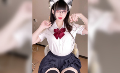 阿九從不咕咕（九言）2九言 貓耳娘的裙底 (5)