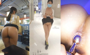 11月最新流出重磅，新晉級推特小騷妹【小瓦力】私拍，畢業就下海，當母狗公共場合露出啪啪肛交芹菜插穴雙通吃精相當狂放 合集（3）