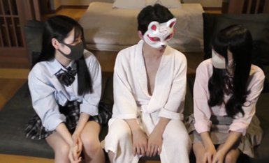 雙飛清純Jk美眉【FC2-PPV-3193265】摳逼舔逼 輪著挨個操 無套輸出 內射小鮑魚