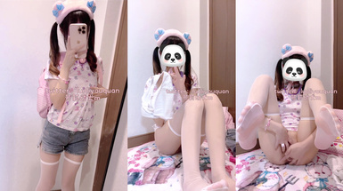 幼犬m 定製熱褲白絲