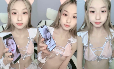 多少男生的白月光【在校大一学妹】粉嫩小穴，清纯可爱，放开那条可怜的小狗，稀疏阴毛一线天，好逼！ (5)