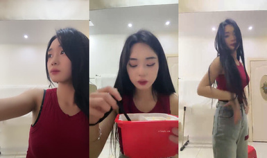 灬超級漂亮！【燦爛冬瓜】極品學妹~道具摳穴自慰~雙女御姐~全裸騷舞~爽死了~! (24)