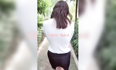 專約極品大神『橘sir-S』人妻穿著透明短裙，真空塞著肛塞勾引公園長凳上的小哥！