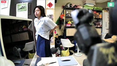 2024-05-01_臺北家庭監控_[內衣內褲全裸]_姐姐起床換衣服_全家輪流洗澡