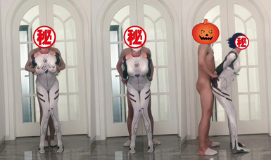 ⚡大長腿極品女神COS綾波麗，高冷顏值女神也有臣服的一天，暴力扶腰後入 攻速拉滿女神體檢極致性愛體驗