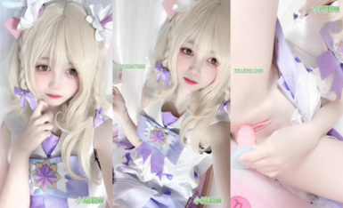 推特極致反差蘿莉【小靈醬】自摸插穴 BB超粉嫩 各種COS合集 (11)