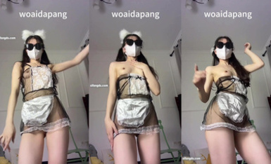 一字馬白虎舞姬@大胖 古風抖音風裸舞合集 第二彈 (5)