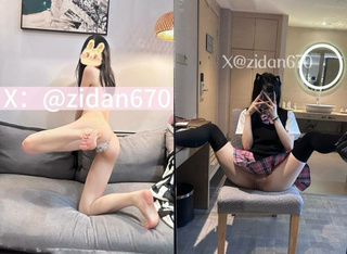 最新10月訂閱福利！推特S級小母狗【zidan670紫蛋】富二代的專享精盆，極品青春女神，公共廁所每次5元，歡迎來肏 (4)