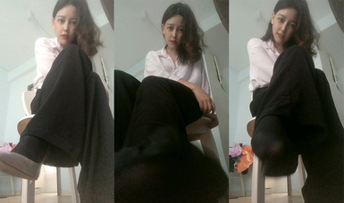 高顏值絲足御姐@豆滿月 辱罵榨精作合集 (4)