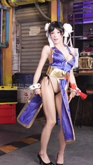 咬一口兔娘ovo『街霸-春麗』桃花旗袍