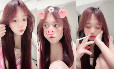 騷狐狸精_嬰兒肥大胸美少女 童顏酥胸裸舞自慰 (9)