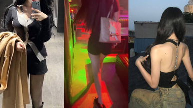 深圳第一深情 放暑假了，約到小酒館喝喝酒，身材顏值真是太絕了-1