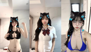 抖音網紅【寶貝77】集高顏值與極品身材於一身的反差婊  (3)